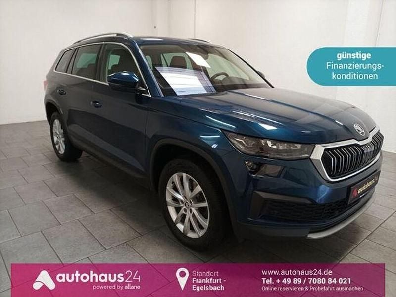 Blau Gebraucht 2023 Skoda Kodiaq Style SUV | 31.970 € (Guter Preis) - Bild 1/4