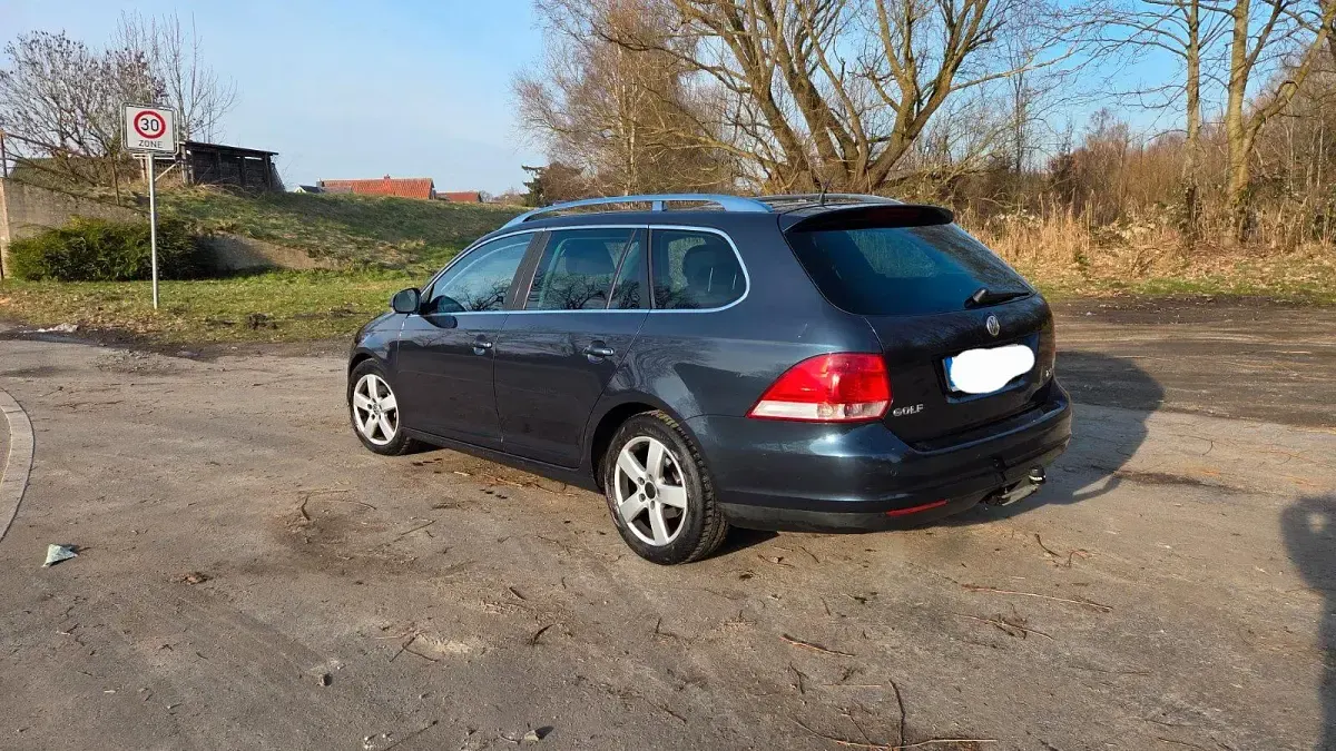 Gebraucht VW Golf VI 122 PS (89 kW) 2008 Blau Kleinwagen