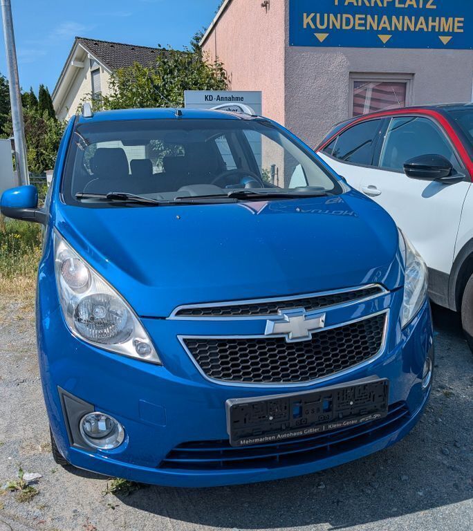 Blau Gebraucht 2010 Chevrolet Spark LS Kleinwagen | 2.790 € (Etwas zu teuer) - Bild 1/4