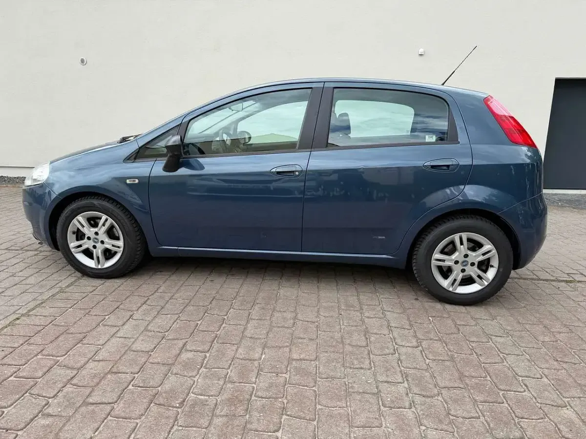 Gebraucht Fiat Grande Punto Dynamic 120 PS (88 kW) 2007 Blau Kleinwagen