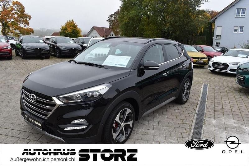 Schwarz Gebraucht 2017 Hyundai Tucson Premium SUV | 19.900 € (Fairer Preis) - Bild 1/4