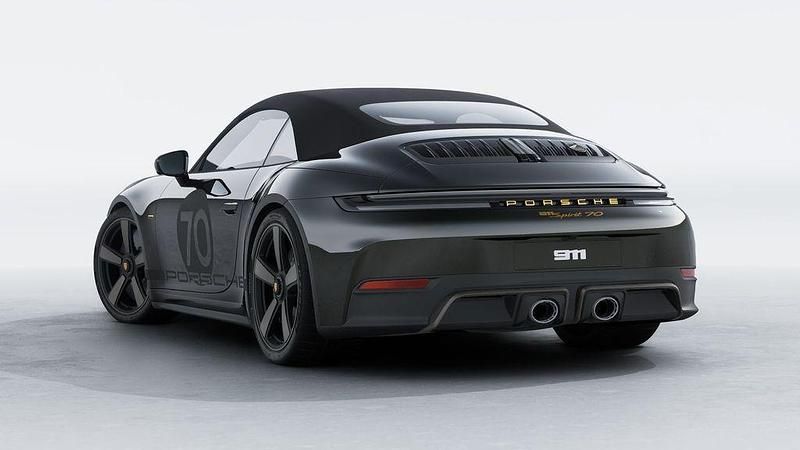 Neu Porsche 992 Edition 541 PS (397 kW) 2025 Schwarz Cabrio