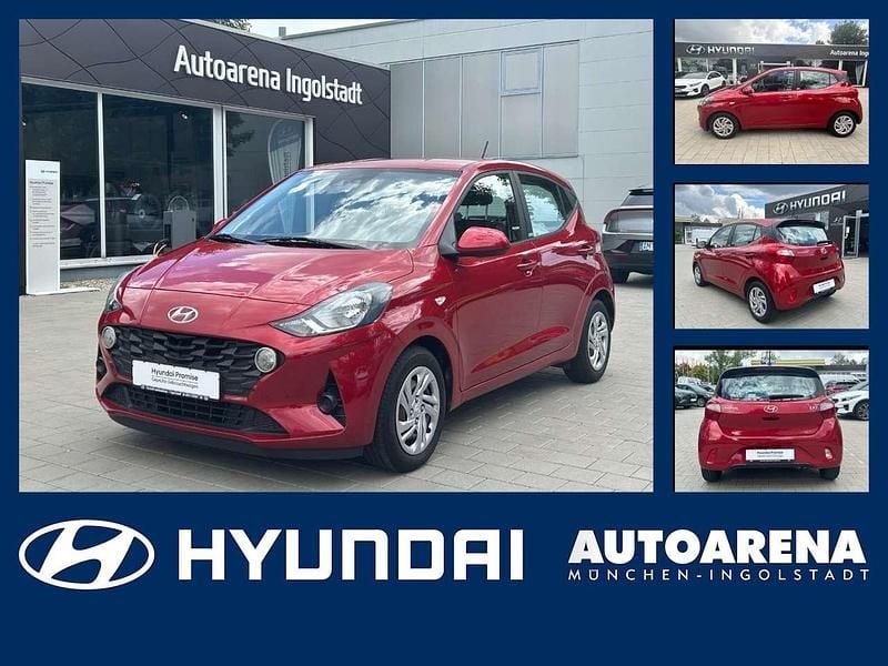 Dragon red / met Gebraucht 2021 Hyundai i10 Select Kleinwagen | 9.975 € (Superpreis) - Bild 1/4
