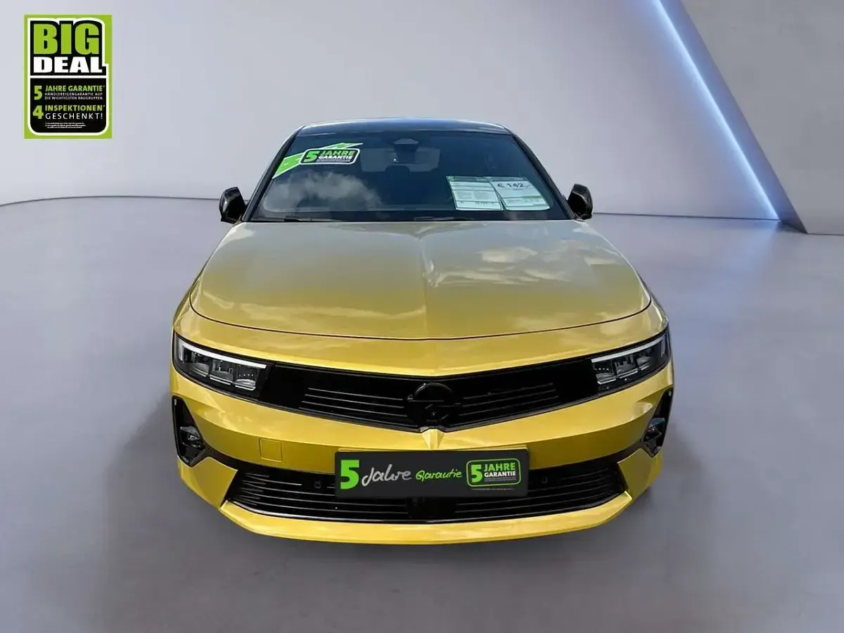 Gebraucht Opel Astra GS Line 131 PS (96 kW) 2023 Kult gelb Kleinwagen