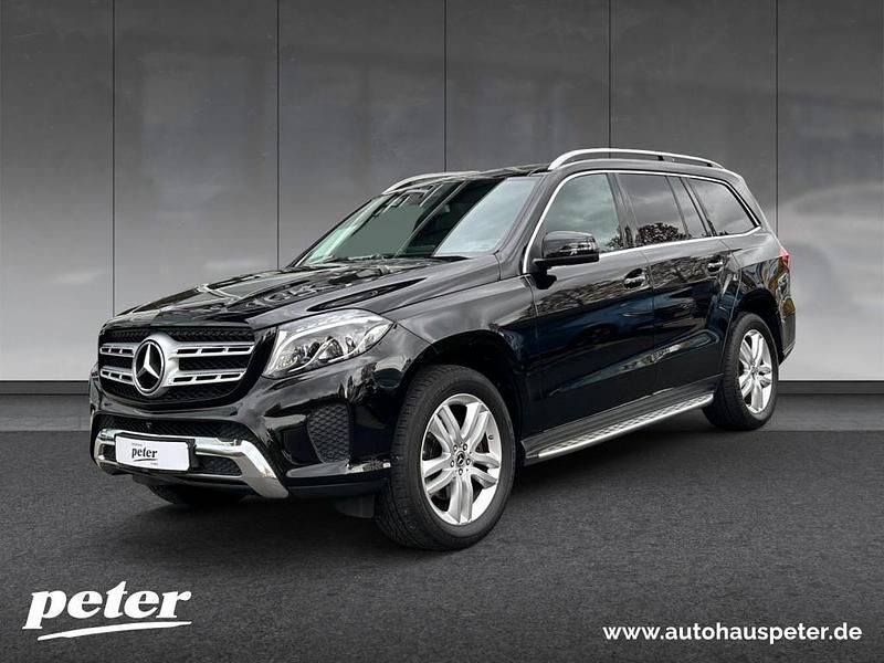 Unilack schwarz Gebraucht 2018 Mercedes GLS350 SUV | 46.810 € - Bild 1/4