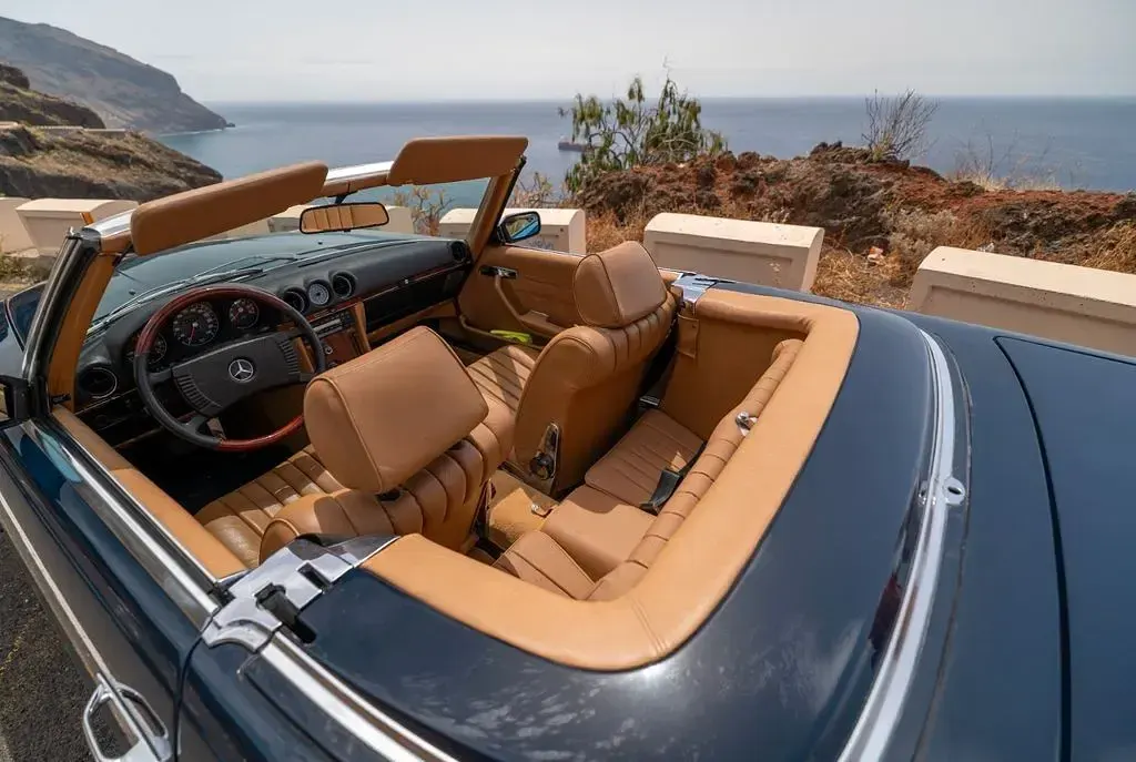 Gebraucht Mercedes 450 1975 Blau Cabrio