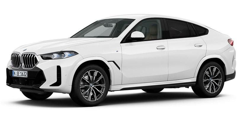 Weiß Gebraucht 2024 BMW X6 M Sport SUV | 82.662 € (Superpreis) - Bild 1/4