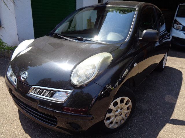Schwarz Gebraucht 2009 Nissan Micra Visia Kleinwagen | 990 € (Superpreis) - Bild 1/4