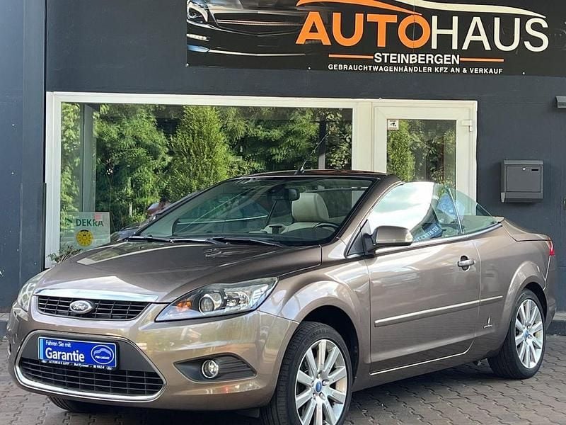 Braun Gebraucht 2008 Ford Focus Cabriolet Titanium Cabrio | 4.799 € (Fairer Preis) - Bild 1/4