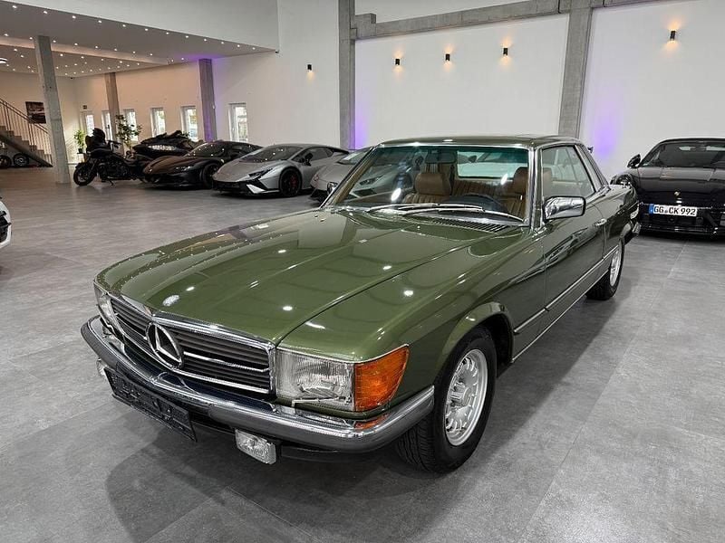 Dunkelgrün Gebraucht 1981 Mercedes 500 Coupé | 34.900 € - Bild 1/4