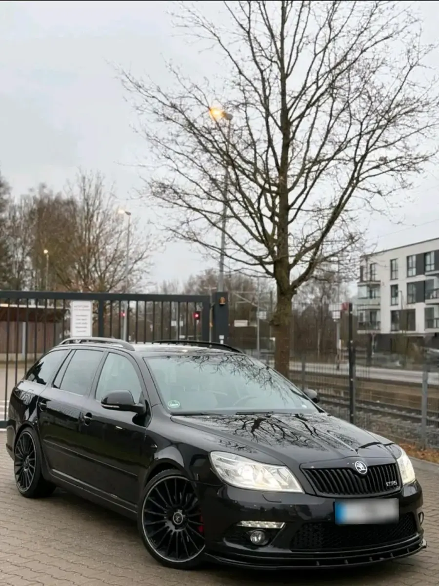 Gebraucht Skoda Octavia RS 170 PS (125 kW) 2010 Schwarz Kombi