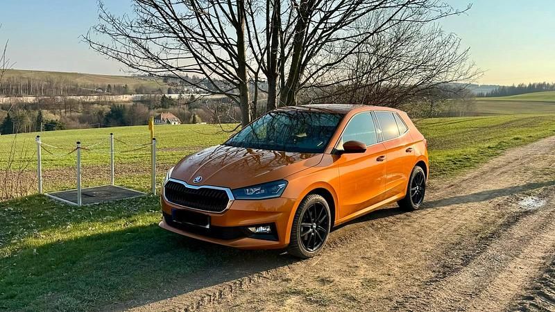 Gebraucht Skoda Fabia 110 PS (80 kW) 2021 Orange Kleinwagen