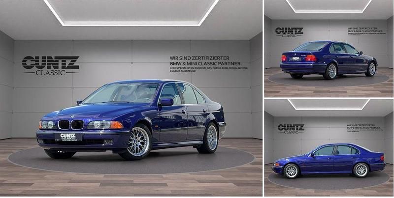 Gebraucht BMW 528 Performance 193 PS (141 kW) 1998 Sonderlackierung velvetblue Limousine