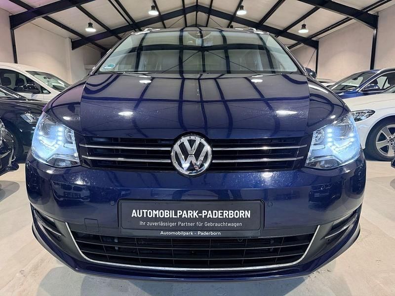 Gebraucht VW Sharan Highline 150 PS (110 kW) 2018 Blau Van / Kleinbus