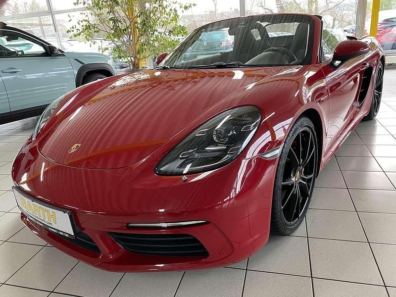 Gebraucht Porsche 718 Boxster 349 PS (256 kW) 2017 Karminrot Cabrio