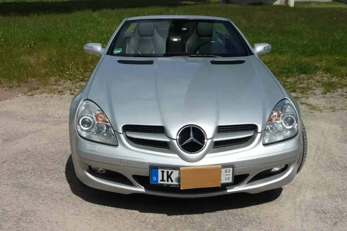 Gebraucht Mercedes 200 163 PS (119 kW) 2004 Silber Cabrio
