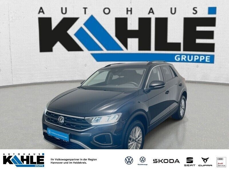 Schwarz Gebraucht 2024 VW T-Roc Life SUV | 22.490 € (Guter Preis) - Bild 1/4