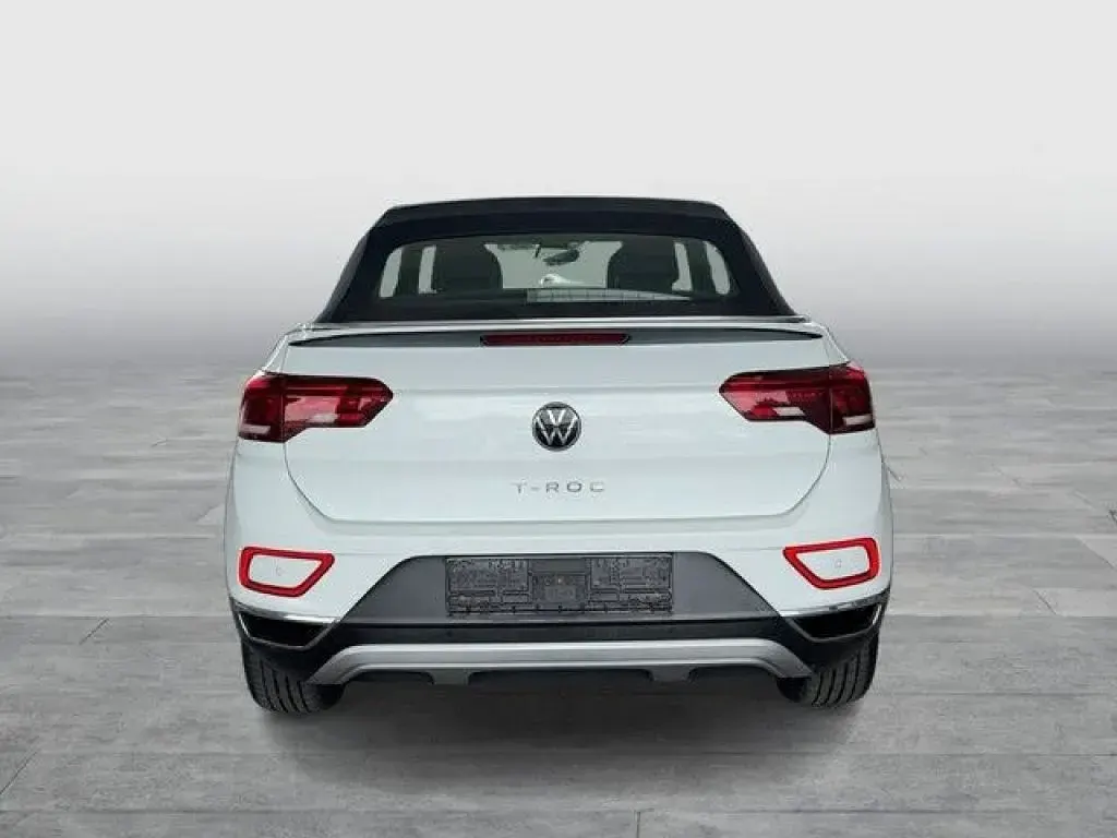 Gebraucht VW T-Roc Cabriolet Style 150 PS (110 kW) 2022 Weiß Cabrio