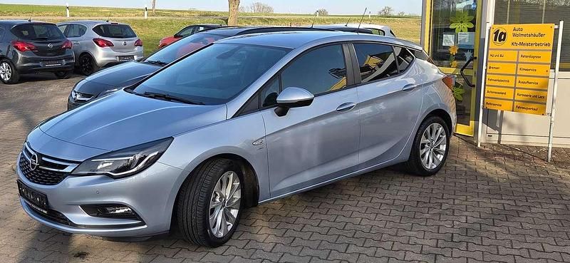 Gebraucht Opel Astra Active 125 PS (91 kW) 2019 Diamant blau(m2) / diam silb Kleinwagen