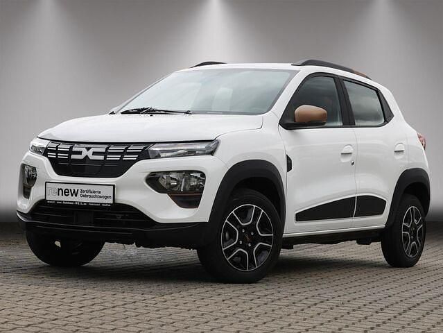 Gebraucht Dacia Spring Extreme 47 kW (65 PS) 2023 Weiß (kaolinweiß (weiß)) Kleinwagen
