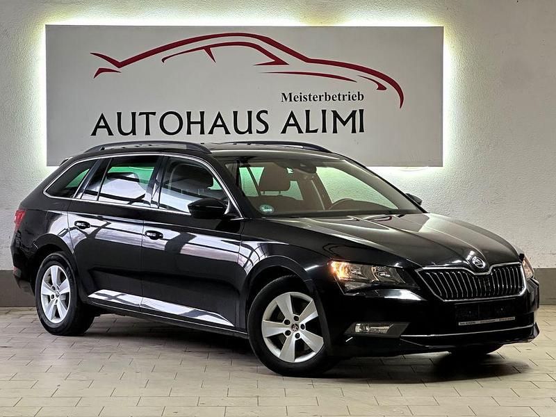 Gebraucht Skoda Superb Ambition 150 PS (110 kW) 2018 Schwarz Kombi