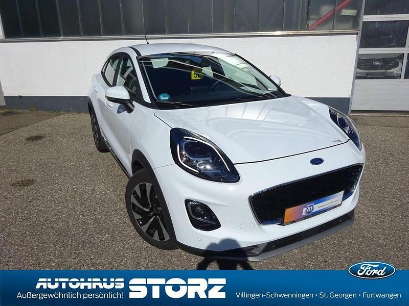 Weiß Gebraucht 2024 Ford Puma Titanium SUV | 20.500 € (Superpreis) - Bild 1/4