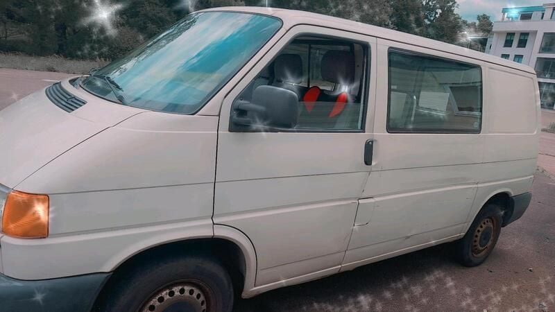 Weiß Gebraucht 2002 VW T4 Van | 2.100 € - Bild 1/4