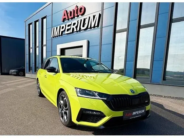 Gebraucht Skoda Octavia RS 245 PS (180 kW) 2022 Grün Kombi