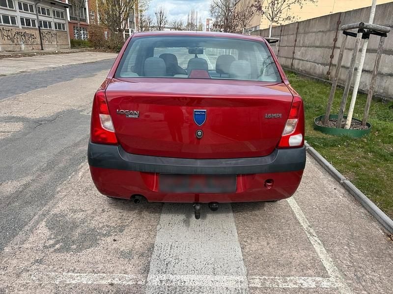 Gebraucht Dacia Sandero 75 PS (55 kW) 2008 Rot Kleinwagen