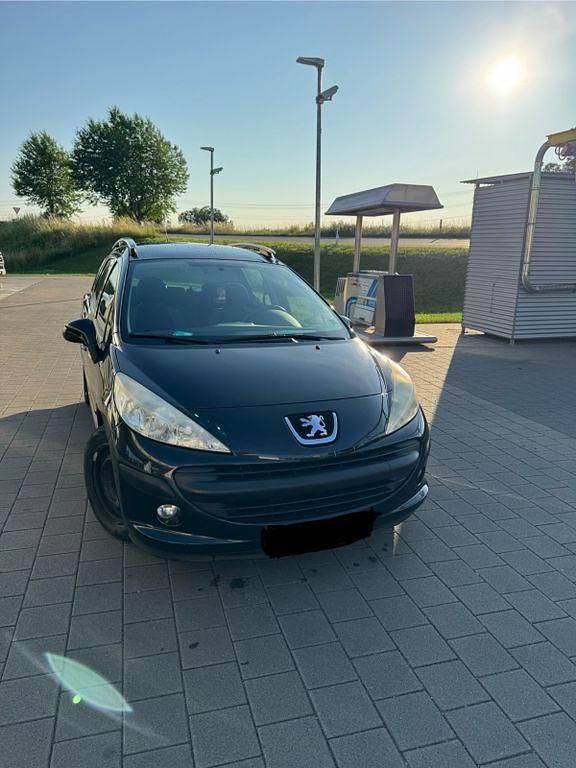 Schwarz Gebraucht 2008 Peugeot 207 Tendance Kombi | 1.500 € (Fairer Preis) - Bild 1/4