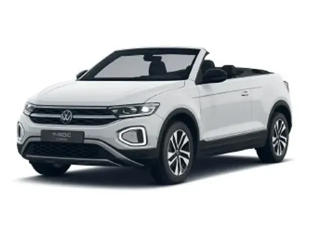 Neu VW T-Roc Cabriolet 150 PS (110 kW) 2026 Pure white uni Cabrio