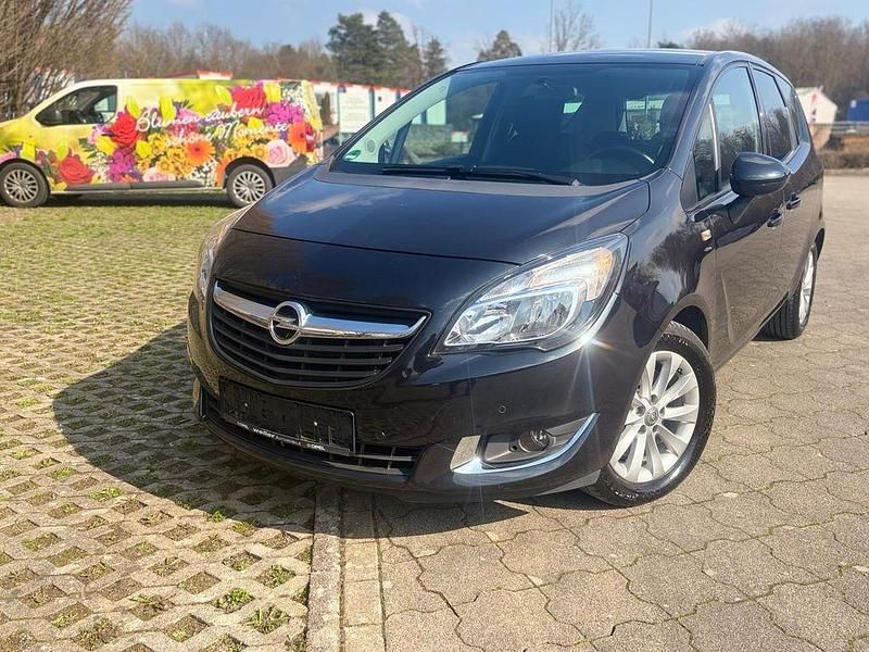 Gebraucht Opel Meriva drive 140 PS (102 kW) 2016 Schwarz Van / Kleinbus