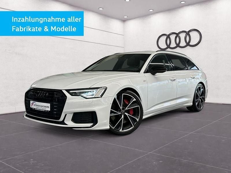 Gebraucht Audi A6 S-Line 367 PS (269 kW) 2023 Gletscherweiß metallic Kombi