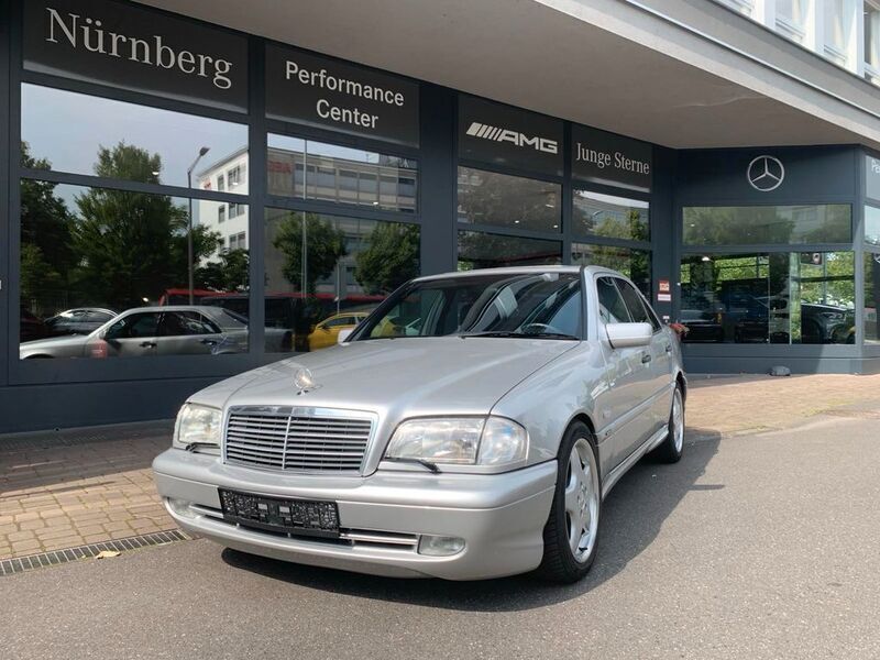 Silber Gebraucht 1998 Mercedes C43 AMG AMG Limousine | 22.222 € (Superpreis) - Bild 1/4