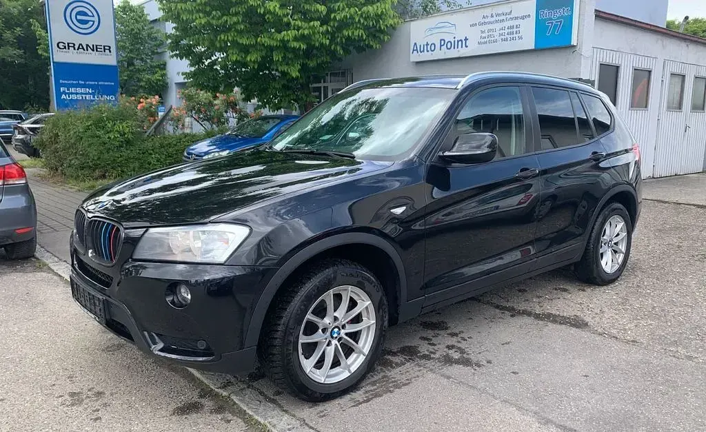 Gebraucht BMW X3 Sport Line 184 PS (135 kW) 2012 Black sapphire metallic SUV