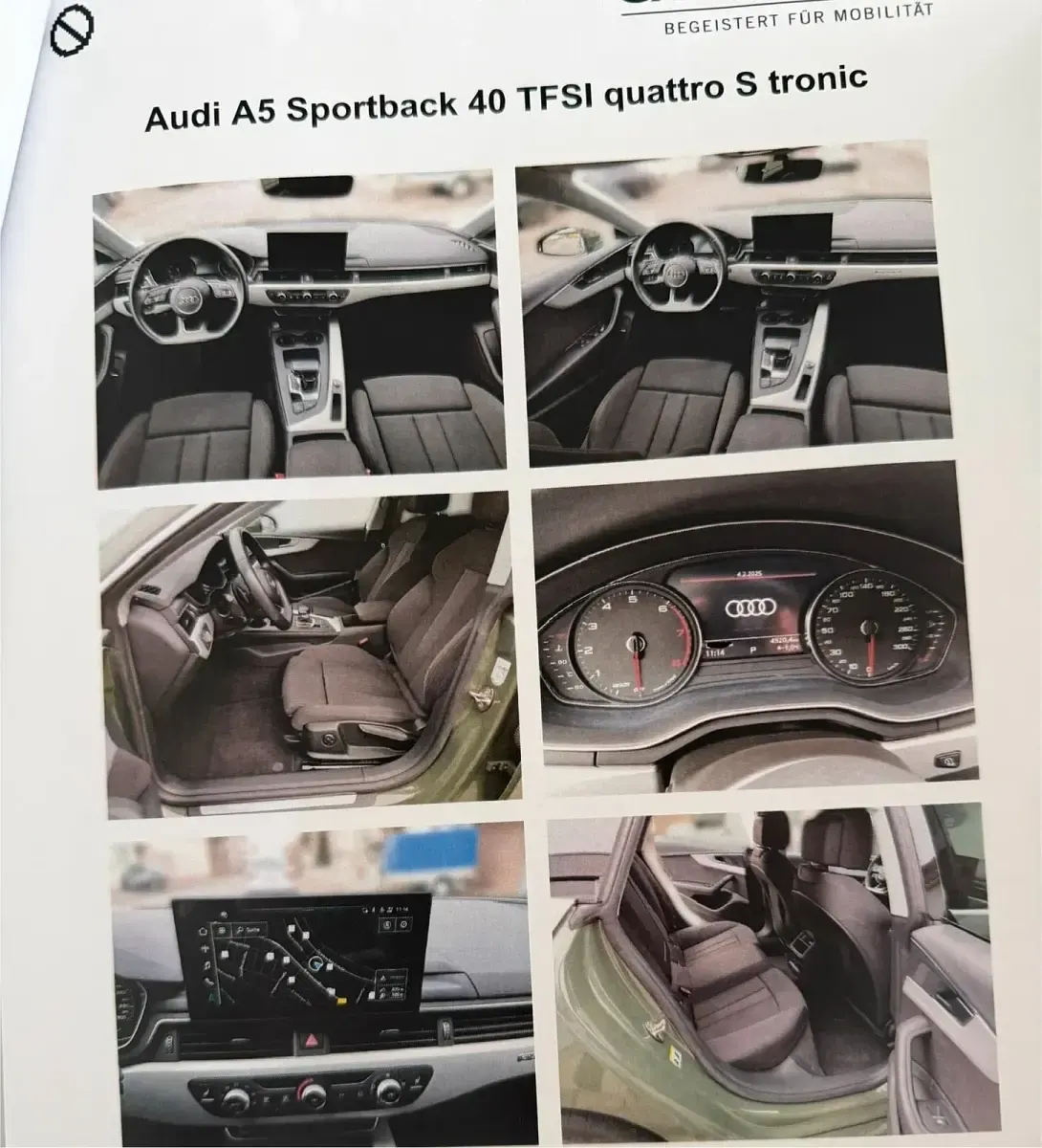 Gebraucht Audi A5 Business 204 PS (150 kW) 2021 Grün Coupé