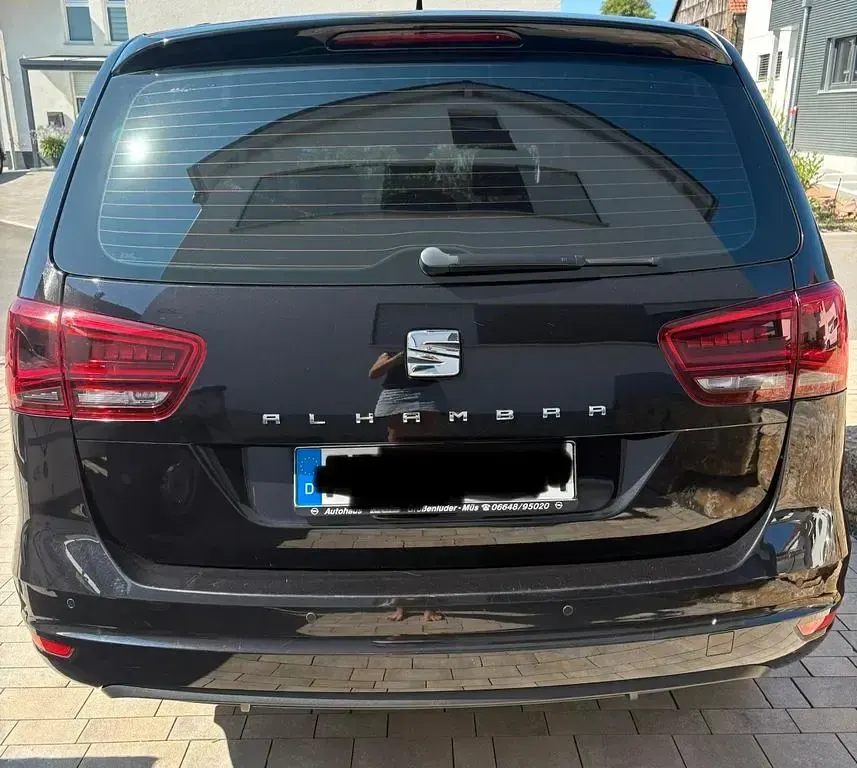 Gebraucht Seat Alhambra Style 150 PS (110 kW) 2019 Schwarz Van / Kleinbus