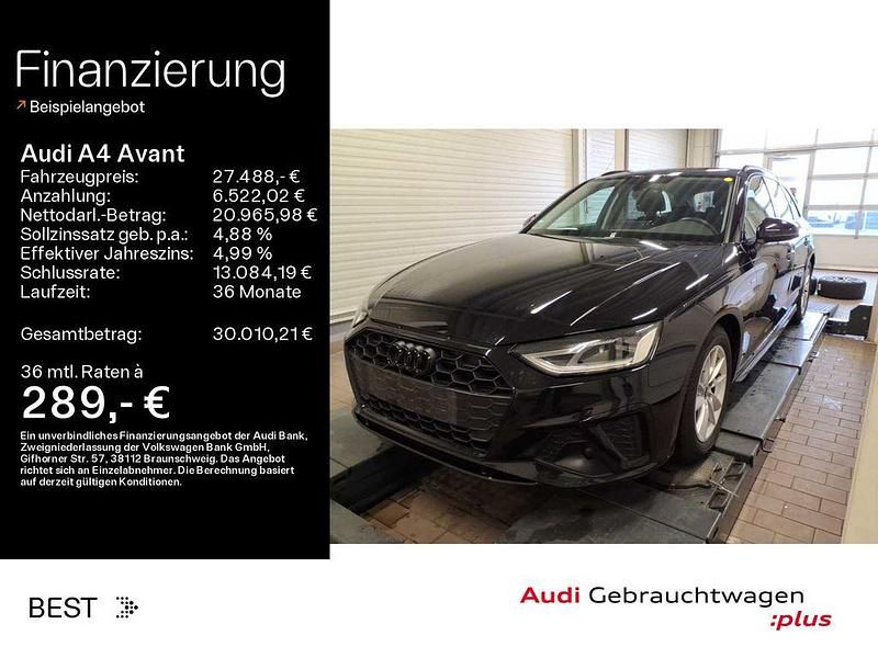 Gebraucht Audi A4 Competition 163 PS (119 kW) 2022 Mythosschwarz metallic (metallic) Kombi