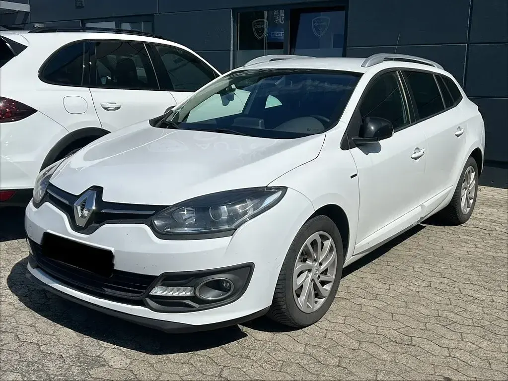 Gebraucht Renault Mégane III LIMITED 110 PS (80 kW) 2015 Weiß Limousine