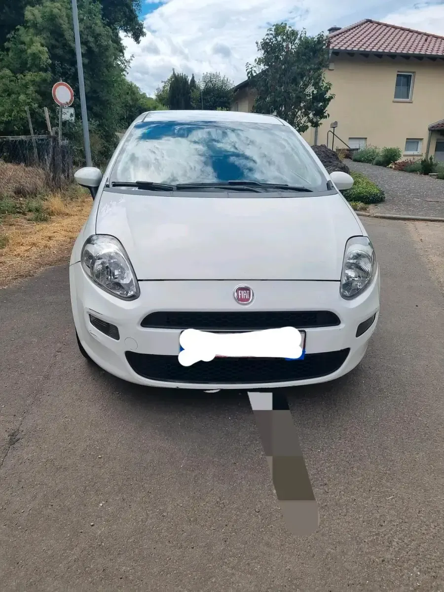 Gebraucht Fiat Punto Evo 70 PS (51 kW) 2014 Weiß Kleinwagen