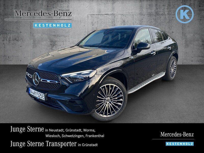Obsidianschwarz Gebraucht 2024 Mercedes GLC300e AMG Coupé | 84.280 € (Fairer Preis) - Bild 1/4