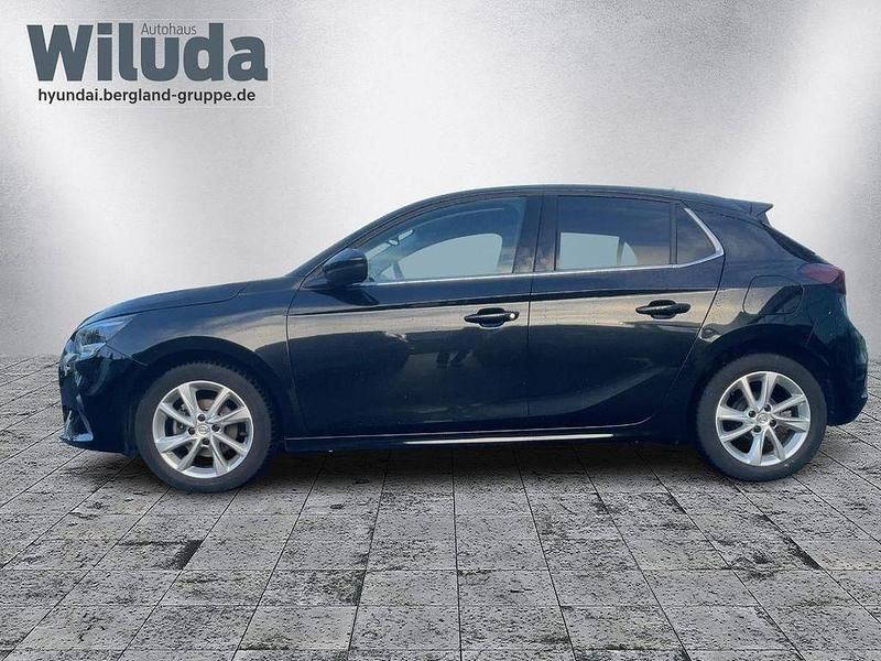 Gebraucht Opel Corsa Elegance 75 PS (55 kW) 2022 Diamant schwarz/karbon schwa schwarz Limousine