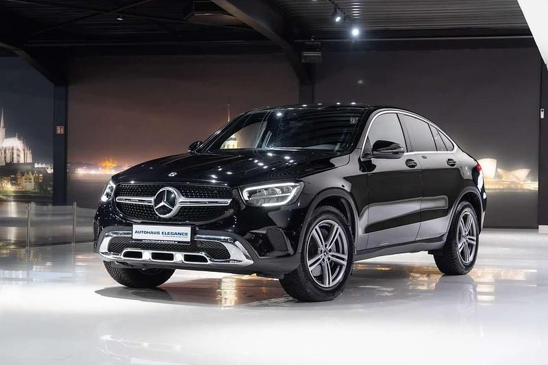 Obsidianschwarz Gebraucht 2019 Mercedes GLC300 Exclusive Coupé | 40.980 € (Fairer Preis) - Bild 1/4