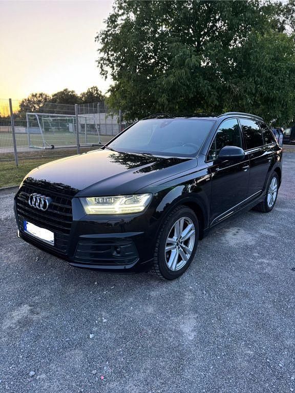 Schwarz Gebraucht 2017 Audi Q7 Sport SUV | 30.500 € (Fairer Preis) - Bild 1/4