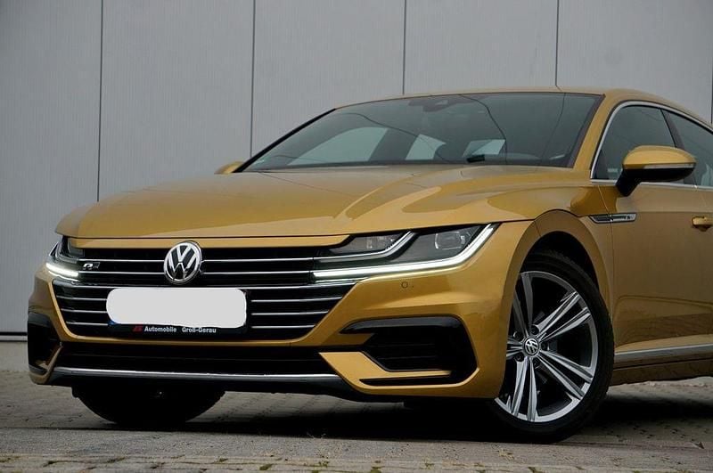 Kurkumagelb Gebraucht 2019 VW Arteon R-line Limousine | 25.990 € (Fairer Preis) - Bild 1/4