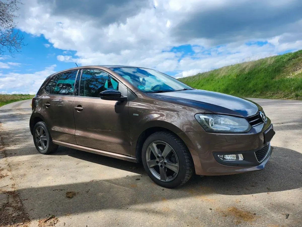 Usata VW Polo Highline 105 CV (77 kW) 2012 Marrone Utilitaria