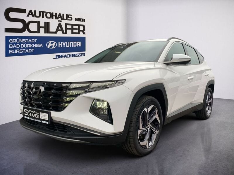 Atlas white / sol Gebraucht 2023 Hyundai Tucson SUV | 31.980 € (Guter Preis) - Bild 1/2