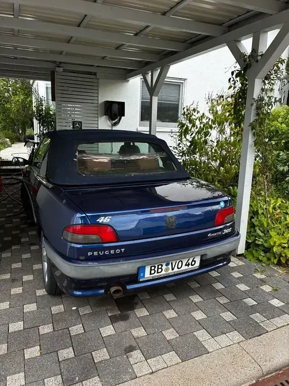 Gebraucht Peugeot 306 Cabriolet 98 PS (72 kW) 2002 Blau Cabrio