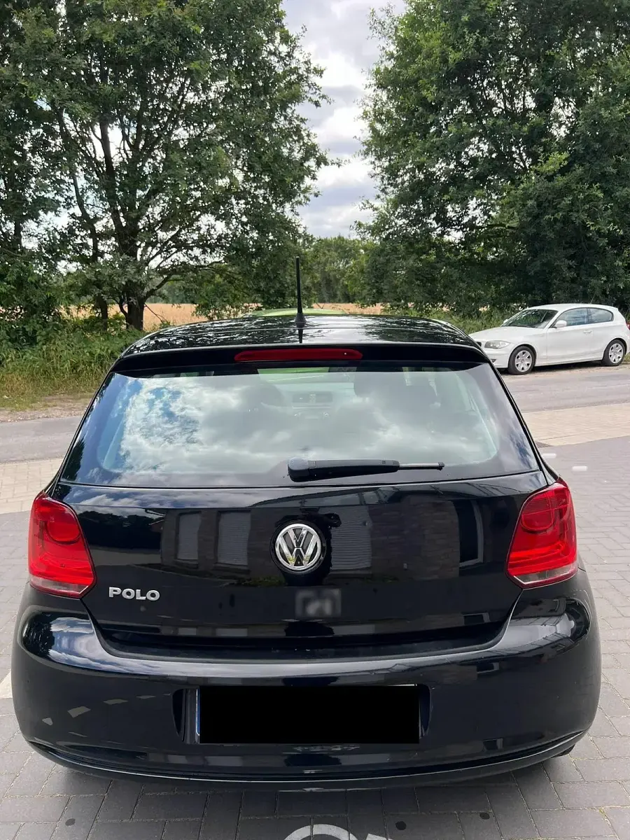 Gebraucht VW Polo Trendline 60 PS (44 kW) 2010 Schwarz Kleinwagen