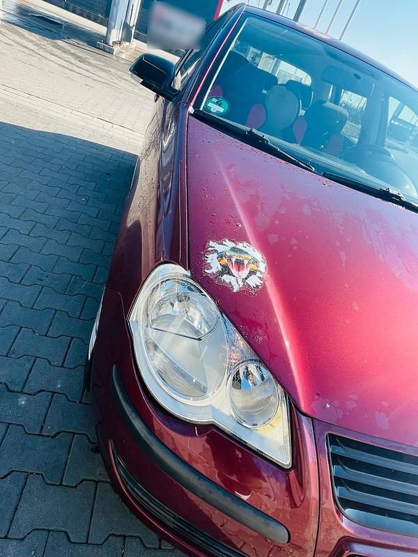 Gebraucht VW Polo Comfortline 80 PS (58 kW) 2007 Rot Kleinwagen